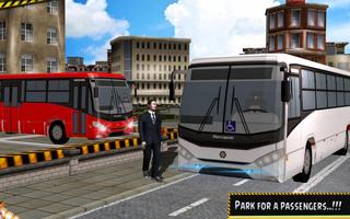 City Bus Parking Driving Simulator 3D capture d'écran 2