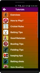 Descargar APK de Entrenamiento de cricket