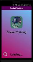 Cricket training-poster