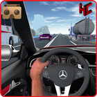 VR crazy car traffic racing-icoon