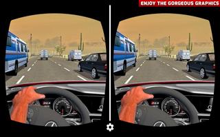 VR crazy car traffic racing تصوير الشاشة 2