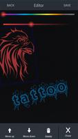 2000 tattoos photo and fonts 海报