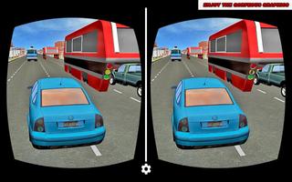 VR Crazy Car City Racing ポスター