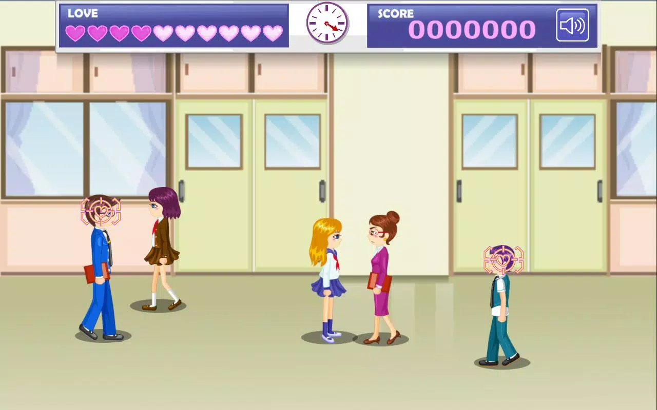 Jogo School Flirting Game no Jogos 360