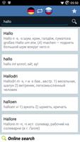 German Russian Dictionary 海報