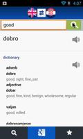 Croatian English Dictionary capture d'écran 1