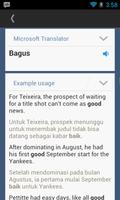 Indonesian English Translator syot layar 2