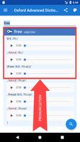 Oxford Advanced Dictionary screenshot 1