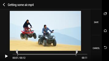 برنامه‌نما سرویس HTC—پخش کننده ویدیو عکس از صفحه