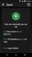 HTC Komendy głosowe plakat