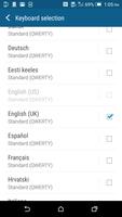 HTC Sense Input - EN(UK) اسکرین شاٹ 1