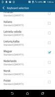 HTC Sense Input - HU اسکرین شاٹ 1