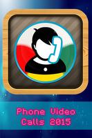 Phone Video Calls 2015 الملصق