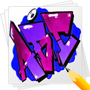 Learn How To Draw Graffiti Letters step by step APK