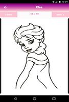 Disney Princess Drawing تصوير الشاشة 3
