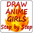 How to Draw Anime Girls أيقونة