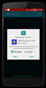SMS Unlocker (All Screen Lock) screenshot 2
