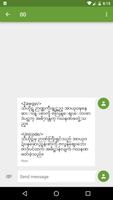 Myanmar Zawgyi <=> Unicode Converter اسکرین شاٹ 2