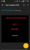 HT/FT Fixed Matches capture d'écran 2