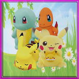 Pikachu and cute friends Puzzle Game