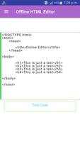 Offline HTML Editor screenshot 2
