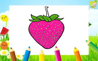 Fruits Coloring Pages For Kids ảnh chụp màn hình 3