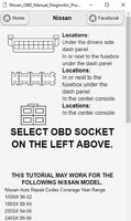 برنامه‌نما OBD 1 Codes Offline عکس از صفحه