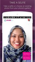 Hijab Fashion Photo Shopping imagem de tela 1