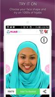 Hijab Fashion Photo Shopping imagem de tela 2