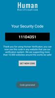 Human Verification poster