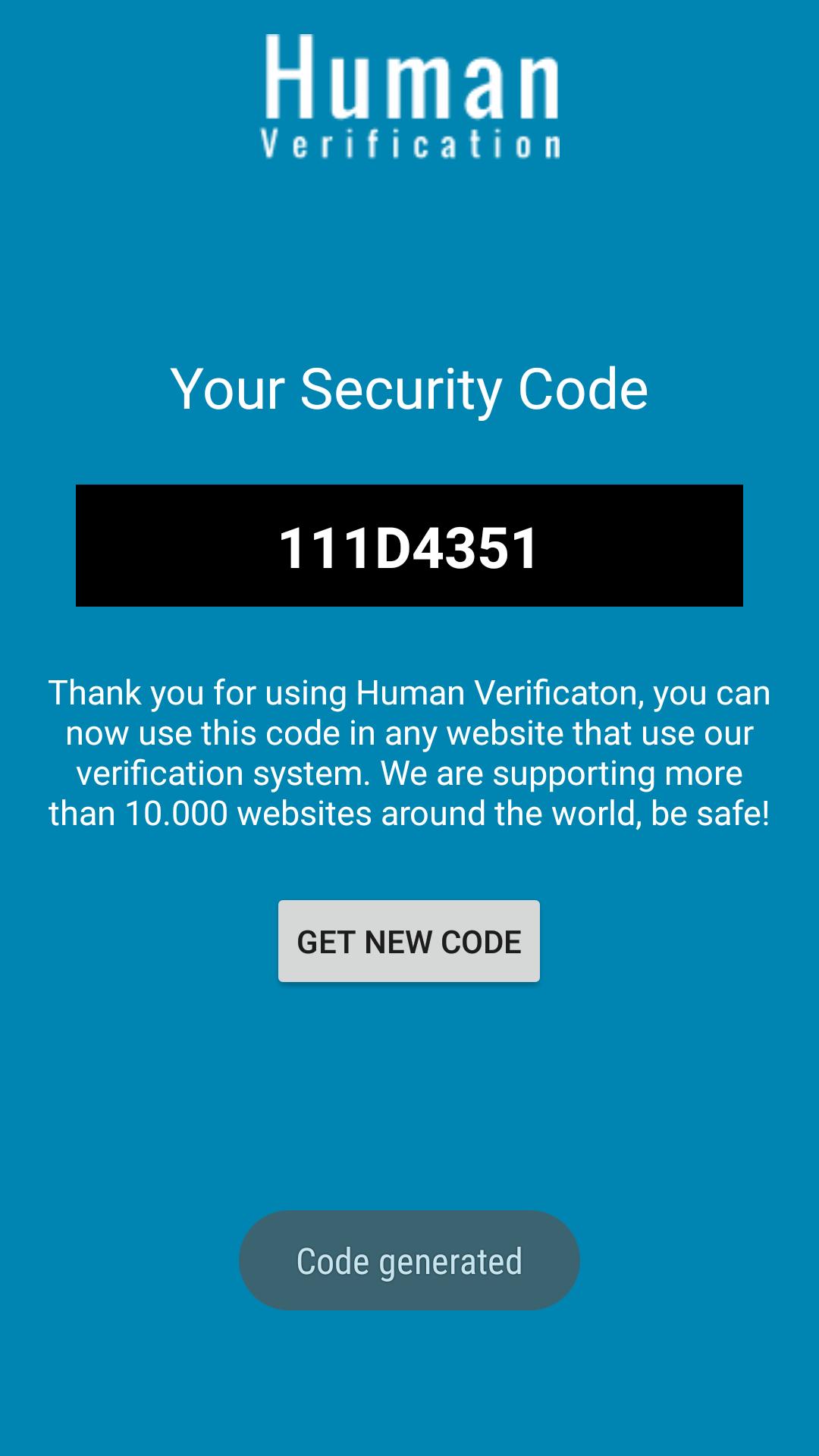 Human verification. Human verification required. Verify.