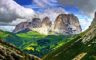 HD Mountain Scenery Wallpaper captura de pantalla 3