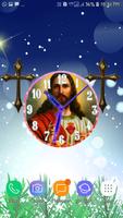 Lord Jesus Clock-poster
