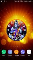 Lord Shiva Clock Live Wallpape poster