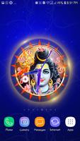 Lord Shiva Clock Live Wallpape capture d'écran 1