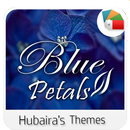 XPERIA™ THEME- Blue Petals APK