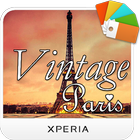 Xperia™ Theme- Vintage Paris icône
