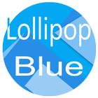 XPERIA Theme -Lollipop Blue ícone