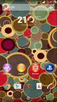 XPERIA Theme - Polka Dots Affiche