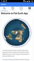 Flat Earth App الملصق