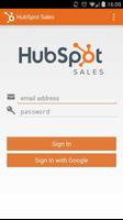Sales by HubSpot poster