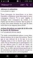 Bible en Français Louis Segond screenshot 1