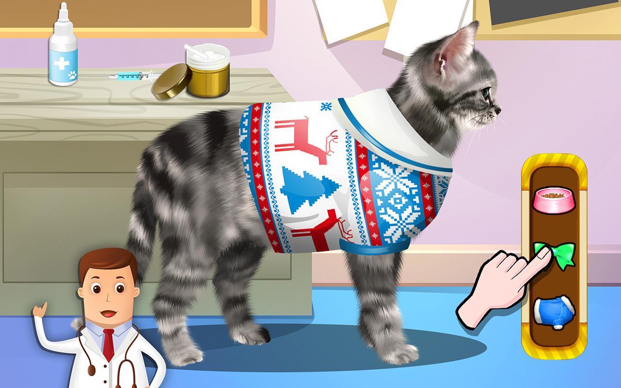 Kinito pet game. Игры для кошек. Доктор кошка игра. Игра больница с животными. Игра операция животных.