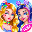 Unicorn Candy Makeup & DressUp: Twin Sisters Party