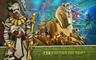 Curse Of The Pharaoh - Hidden Objects Egypt Games पोस्टर