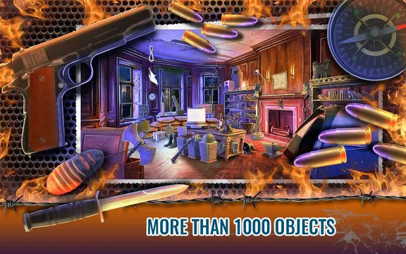 Screenshot 3 for Warzone Quest - Find The Hidden Object Game