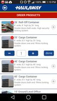 Haulaway Storage Container App screenshot 1