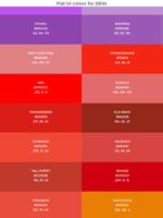 Flat UI colors for devs স্ক্রিনশট 2