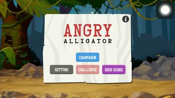 Angry Alligator Affiche