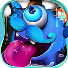 Monster Nibblers-Mellow puzzle-icoon